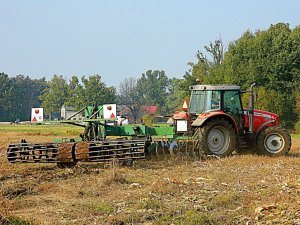 Massey Ferguson 5465 + talerzówka