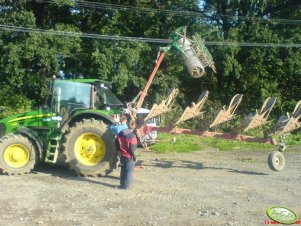 John Deere 7730 + Kverneland