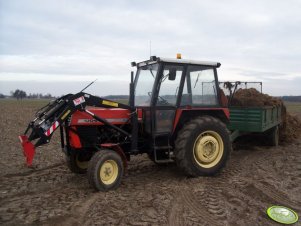 Ursus C-362 + Tur 3B i Rozrzutnik