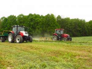 Steyr 4110 Profi & Case jx60