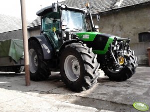 Deutz Fahr Agrofarm 420 Profiline + przyczepka