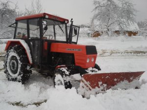 Ursus C-360 & pług do śniegu