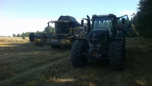 Fendt 927 Vario & New Holland CX8040