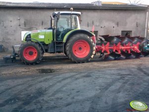 Claas Ares 657ATZ + Kuhn MultiMaster 4E