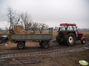 Ursus C-385 + rozrzutnik