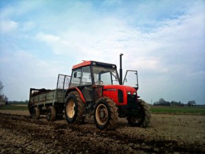 Zetor 7340 &Rozrzutnik