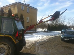 Ładowacz na tył Ciągnika