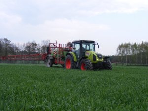 Claas Axos 340CX + Krukowiak Goliat