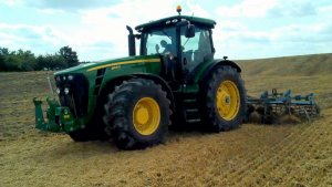 John Deere 8295r + Lemken Smaragd