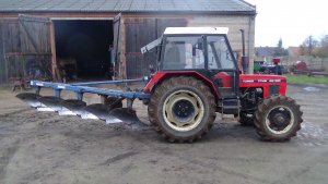 Zetor 7745 Turbo+Unia 5 skib!