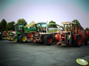 Claas Jaguar 880 John Deere 7300 Masey Ferguson 5150