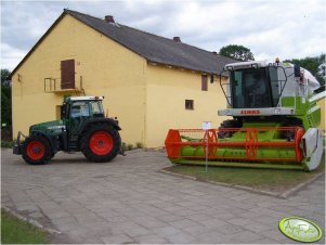 Fendt Vario 714 i Claas Medion 310