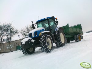 New Holland T6050 PLUS + Przyczepa