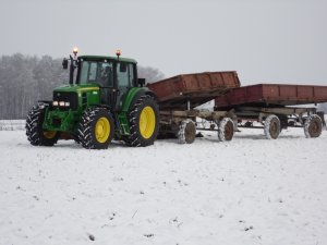 JD 6630 z Przyczepami