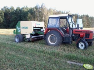 Zetor 7711 + Krone 