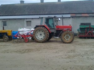 Massey Ferguson 3080 & Gruber Kongskilde
