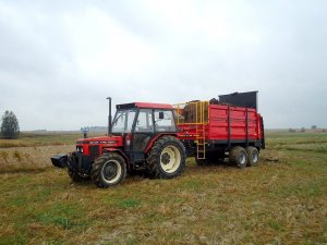 Zetor 7745 Turbo + Metal Fach N267/1