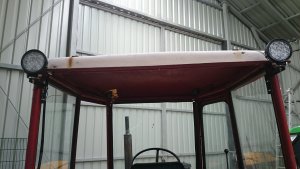 Ursus C-330M modyfikacja oświetlenia - LEDy