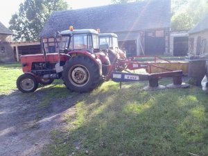 Ursus C-355 + kosiarka rotacyjna z042