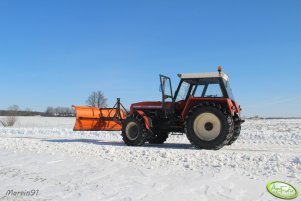 Zetor 12145 Turbo + pług