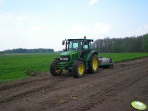 John Deere 5080R + Wał