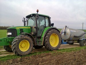 John Deere 6230 + Pomot