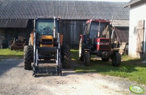 Case 585xl i Renault 75-14 RS