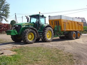 John Deere 7820 + Joskin Cargo 20000 TRC