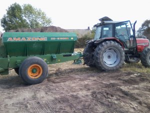 Massey Ferguson 6160+Amazone ZG-B6000