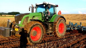 Fendt 927 Vario & Rabewerk Bluebird 6000 K