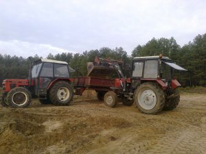 Mtz Belarus i Zetor 6245