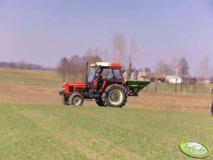 Zetor 7211 + Amazone za-f 603