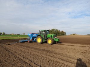 John Deere 6930 + LEMKEN Solitair 9