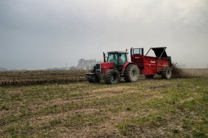 Massey Feguson 8130 + Jeantil