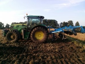 John Deere 6140R + Lemken Kristall 9