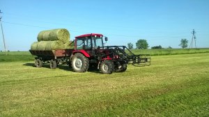 Belarus 820 i Autosan D-47