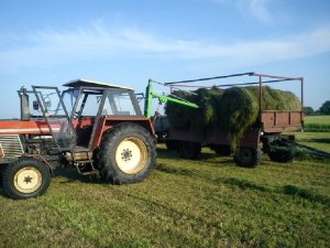 Zetor 8011 + ładowacz i 2x Autosan