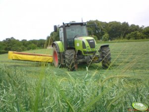 Claas Ares 657 ATZ + Fella 320SM