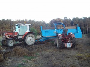 Massey Ferguson 3060 + Duchesne D8 & t-25