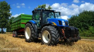 New Holland T6050 + przyczepa
