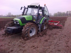 Deutz-Fahr Agrotron 150 & Unia Koambi 5.10