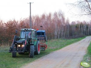 Fendt Farmer 306 LSA + Mailleux i Rolmasz Kutno Ares L/S + Rolmasz Kutno Polonez S078