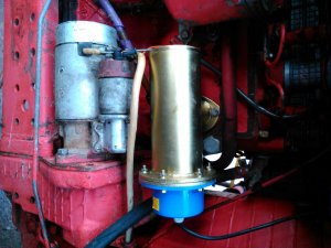 Grzałka płynu chłodniczego w Mtz 82