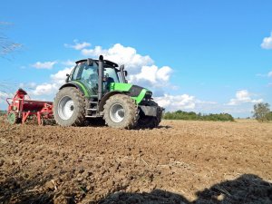 Deutz-Fahr m600 i Unia Ares xxl i Unia Polonez D