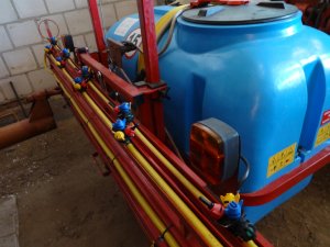 Oświetlenie w opryskiwaczu Biardzki