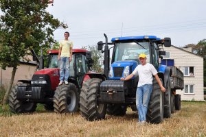 New Holland T6050 plus i Case maxxum 115