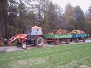 Zetor 5320 + Tur 4 & przyczepy