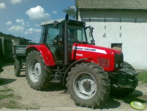 Massey Ferguson 5465 + przyczepa