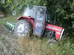 Massey Ferguson 255 - Tractor Accident