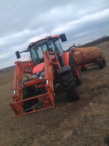 Kubota 8560 + wóz asenizacyjny